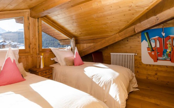 Eagle's Nest, Courchevel, Twin Bedroom
